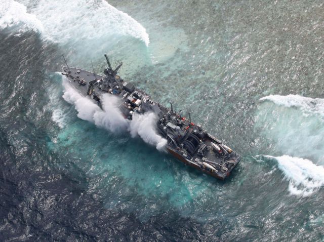 Αποζημίωση ζητούν οι Φιλιππίνες για την προσάραξη πλοίου των ΗΠΑ σε ατόλη